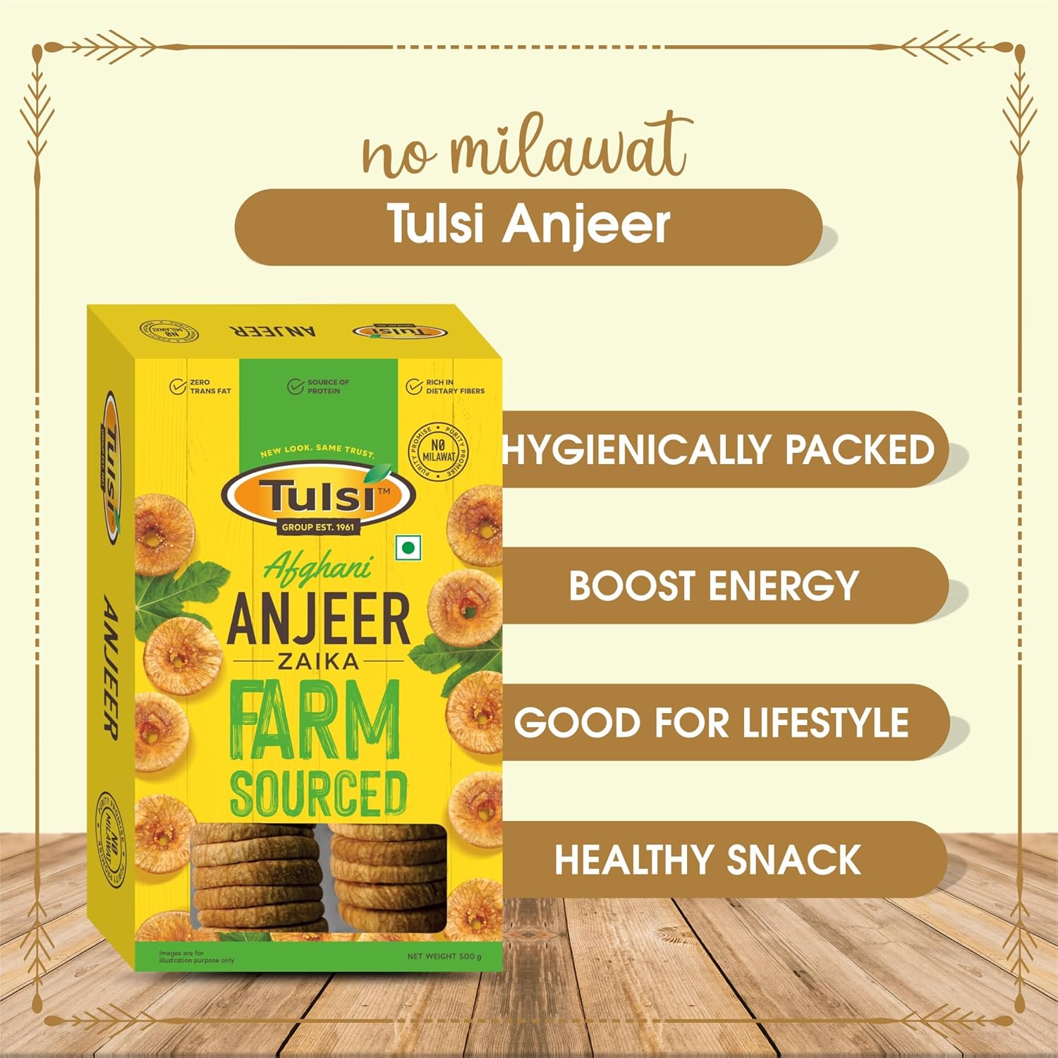 Afghani Dried Anjeer Zaika 1 Kg