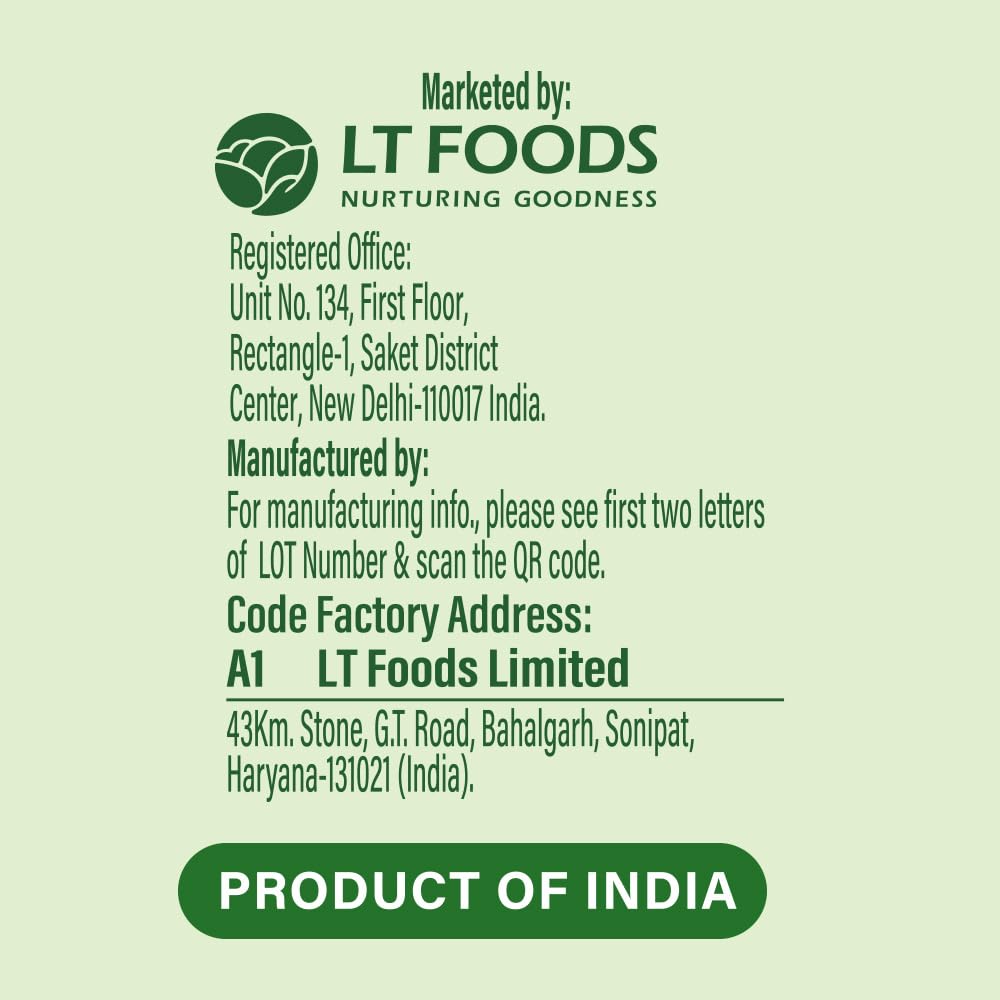 5 Kg Daawat Biryani Basmati Rice | World s Longest Rice Grain expands 24mm* | Tasty, Non-sticky &amp; Rich Aroma |Naturally Aged - View 2