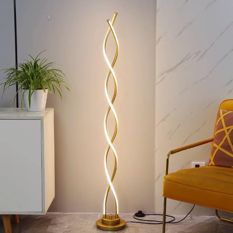 Smartway® Mighty Modern Designer Floor Lamp for Living Room, Bedroom Corner, Home Décor, Hotel & Office Standing Lamp (Natural White)